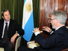 Advocating prevention science to Vice President of Argentina, 2010