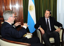 With Vice-President of Argentina